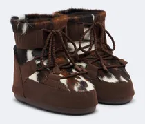 Snowboots Icon aus Leder