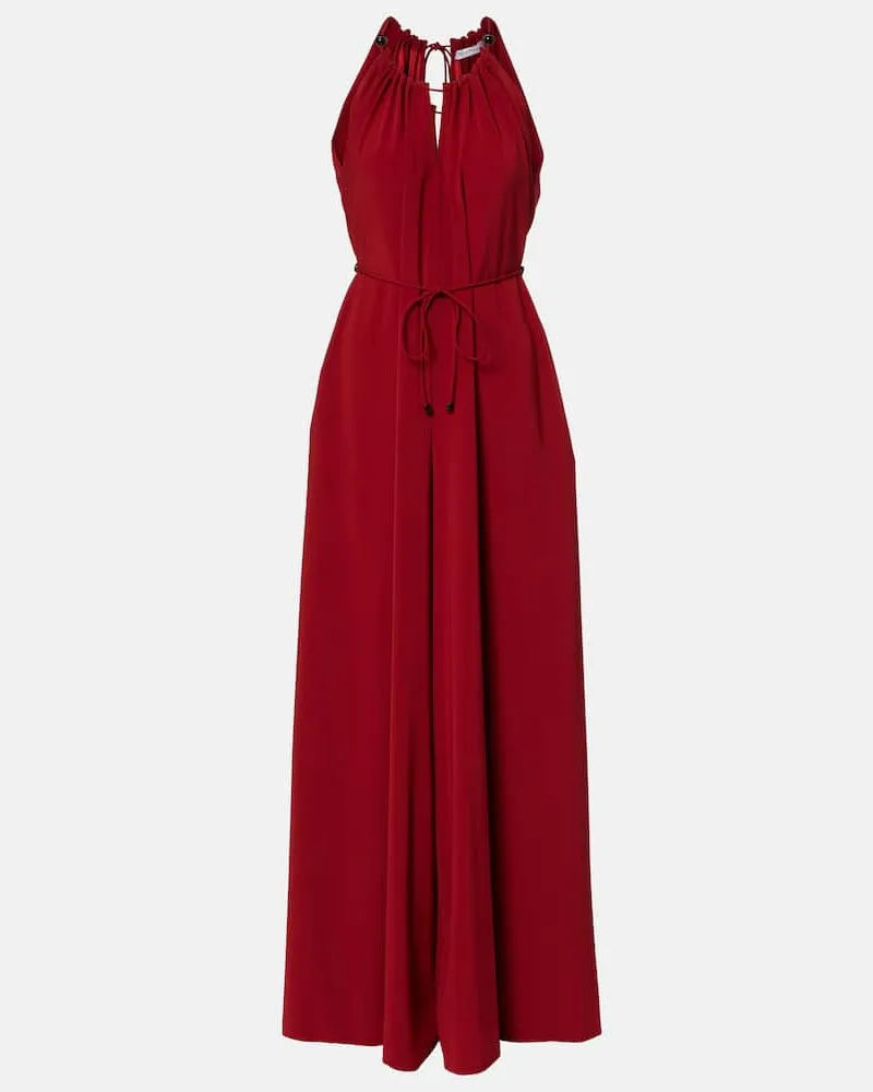 Max Mara Jumpsuit Alamaro Rot