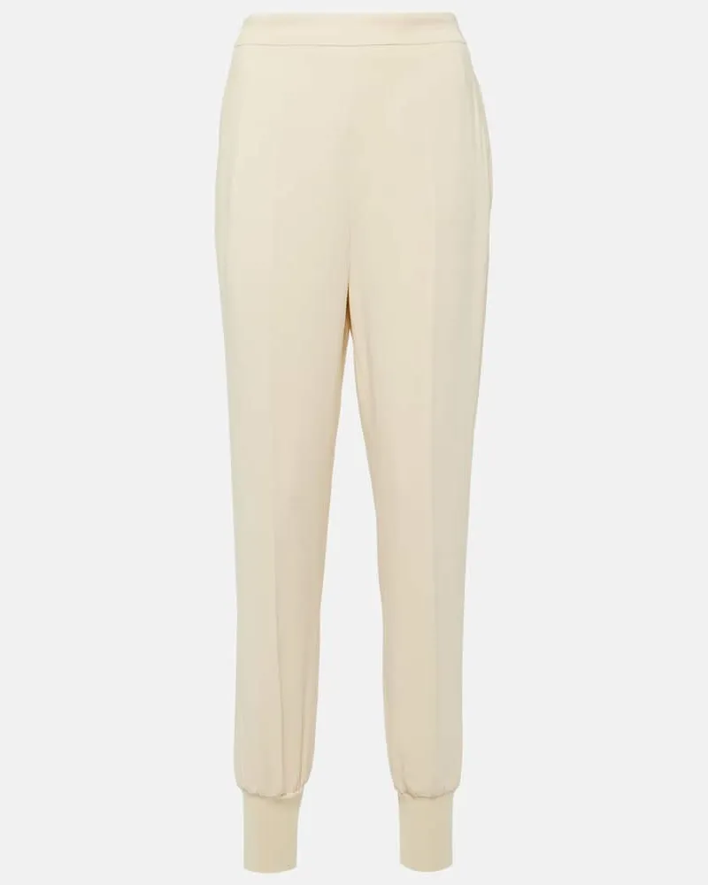 Stella McCartney Jogginghose aus Jersey Weiß