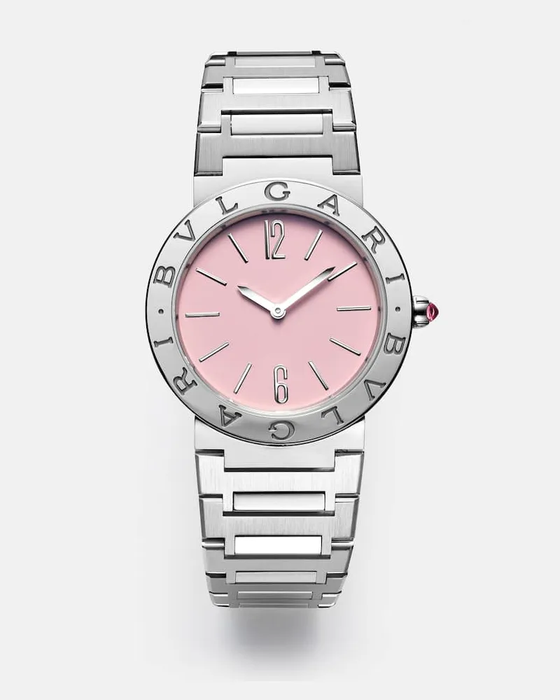 Bulgari Uhr Bvlgari Bvlgari Lady mit Rubellit Silber