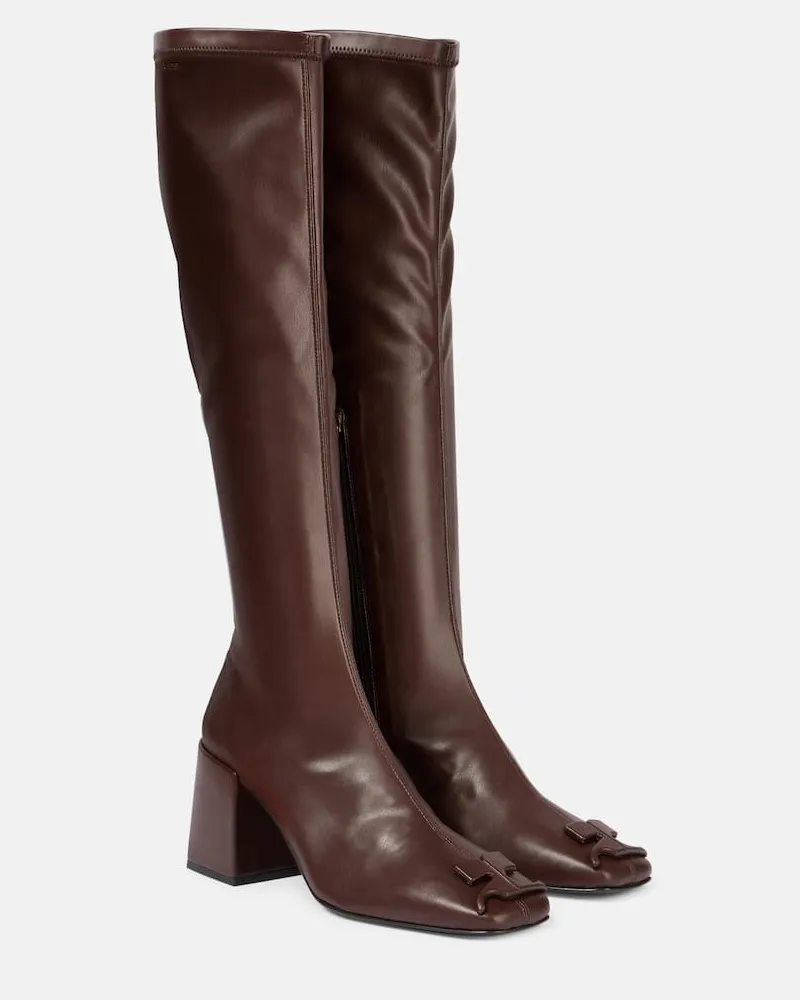 Courrèges Courrèges Stiefel Reedition aus Lederimitat Braun