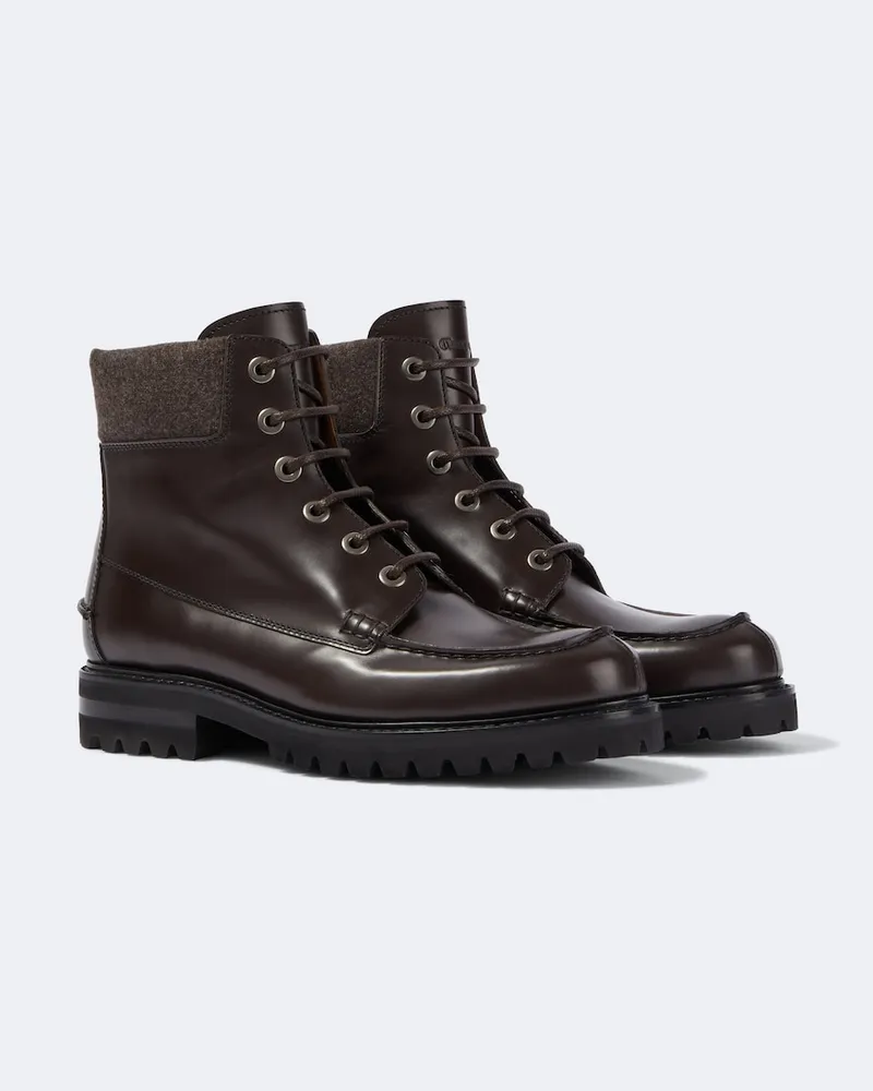 Church's Schnürstiefel Padstow aus Leder Braun