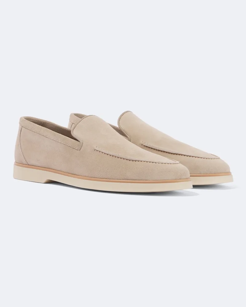 Magnanni Slip-Ons Calpe aus Veloursleder Beige