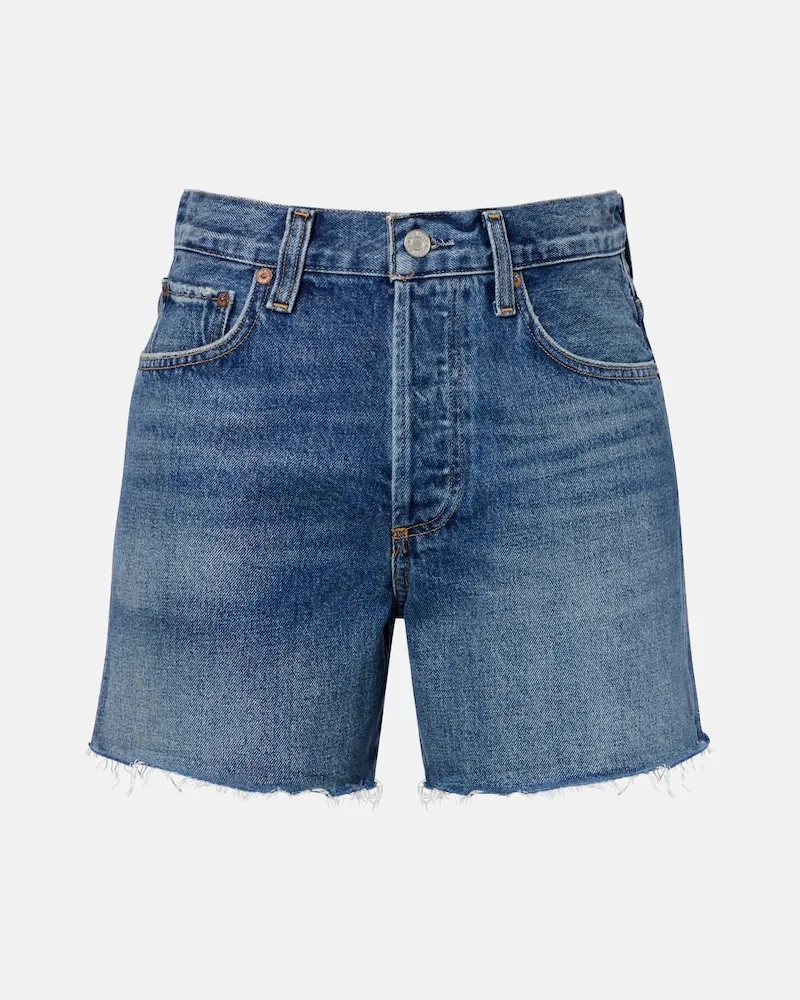 AGOLDE Jeansshorts Nye Blau