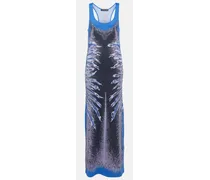 Bedrucktes Maxikleid