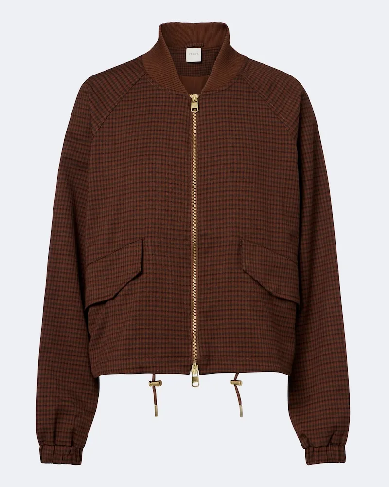 Varley Bomberjacke Keagan aus Twill Braun