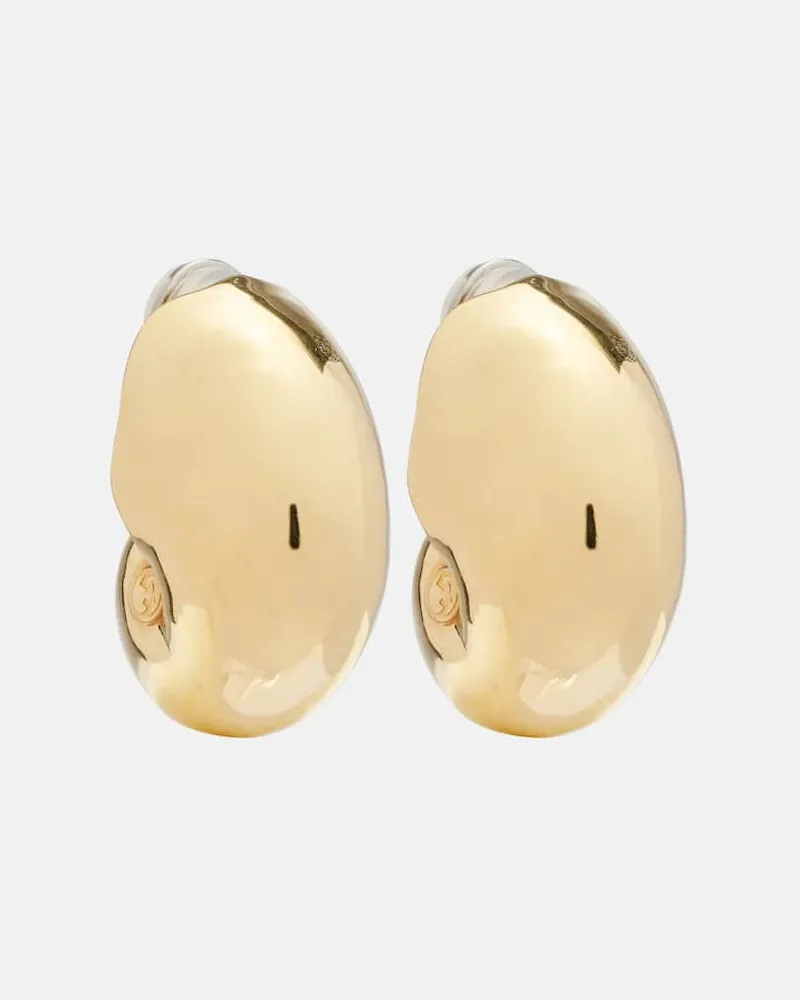 Gucci Clip-Ohrringe Interlocking G Gold