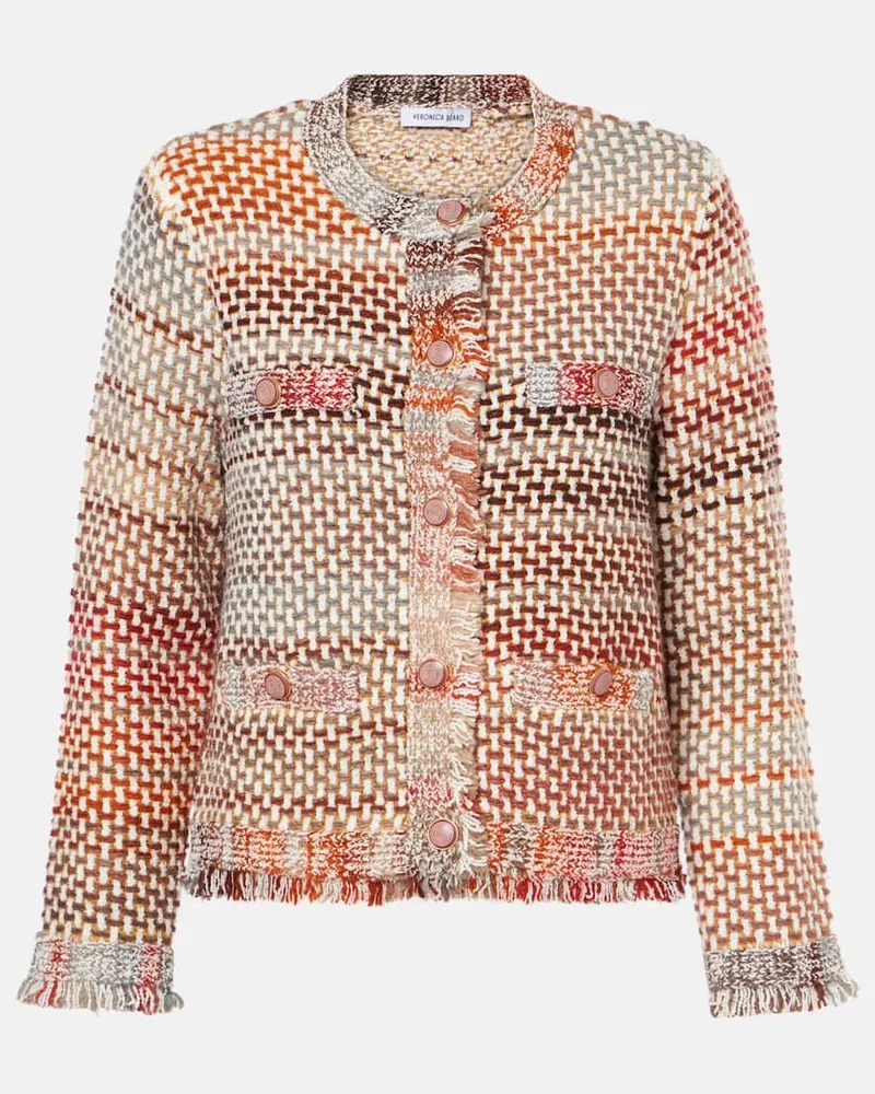 Veronica Beard Jacke Sariyah aus Strick Multicolor