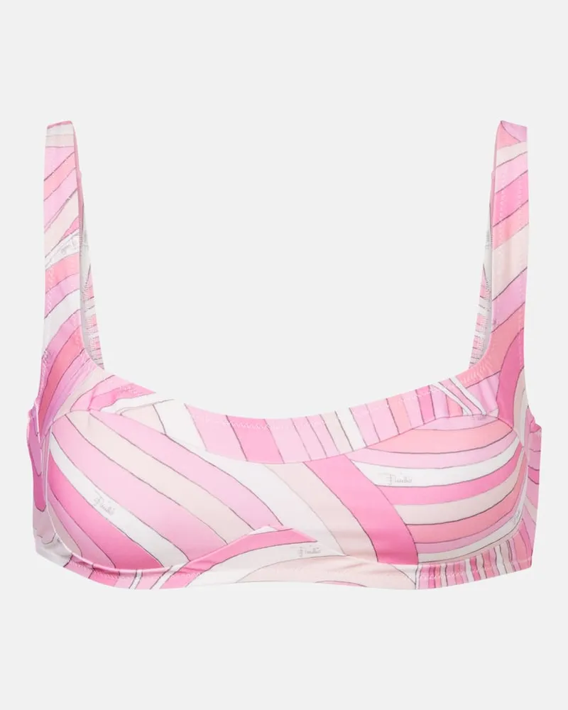 Emilio Pucci Bikini-Oberteil Iride Multicolor
