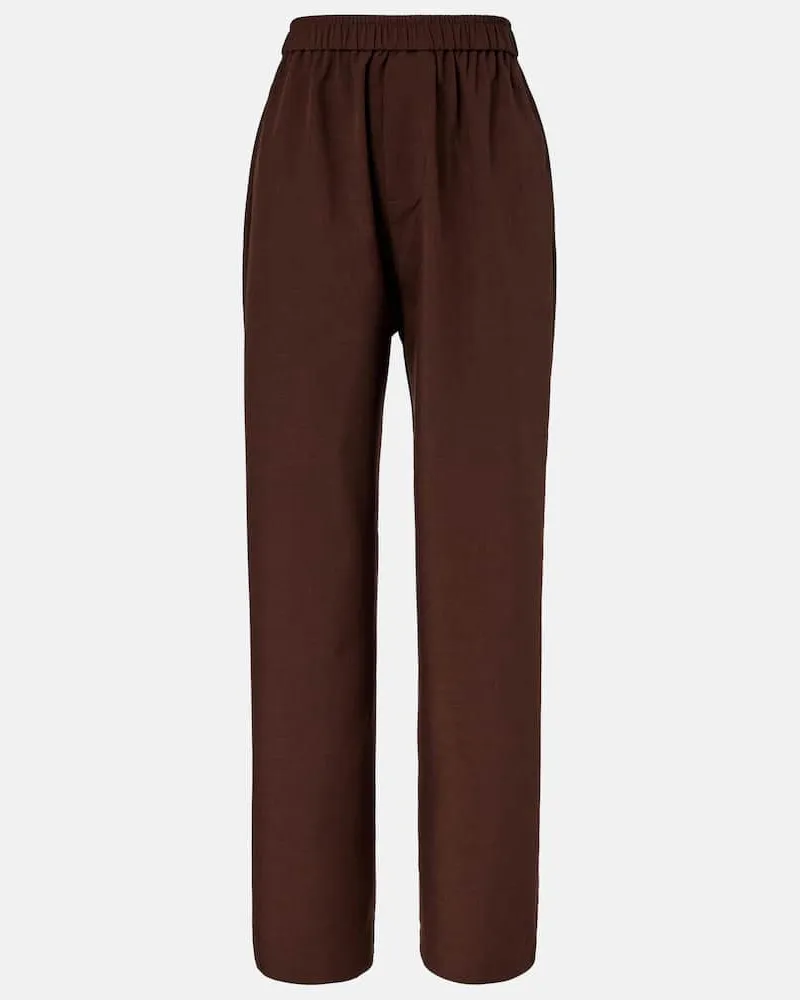 FRANKIE Shop Weite Hose Baxter Braun