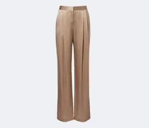 Weite Hose aus Seide