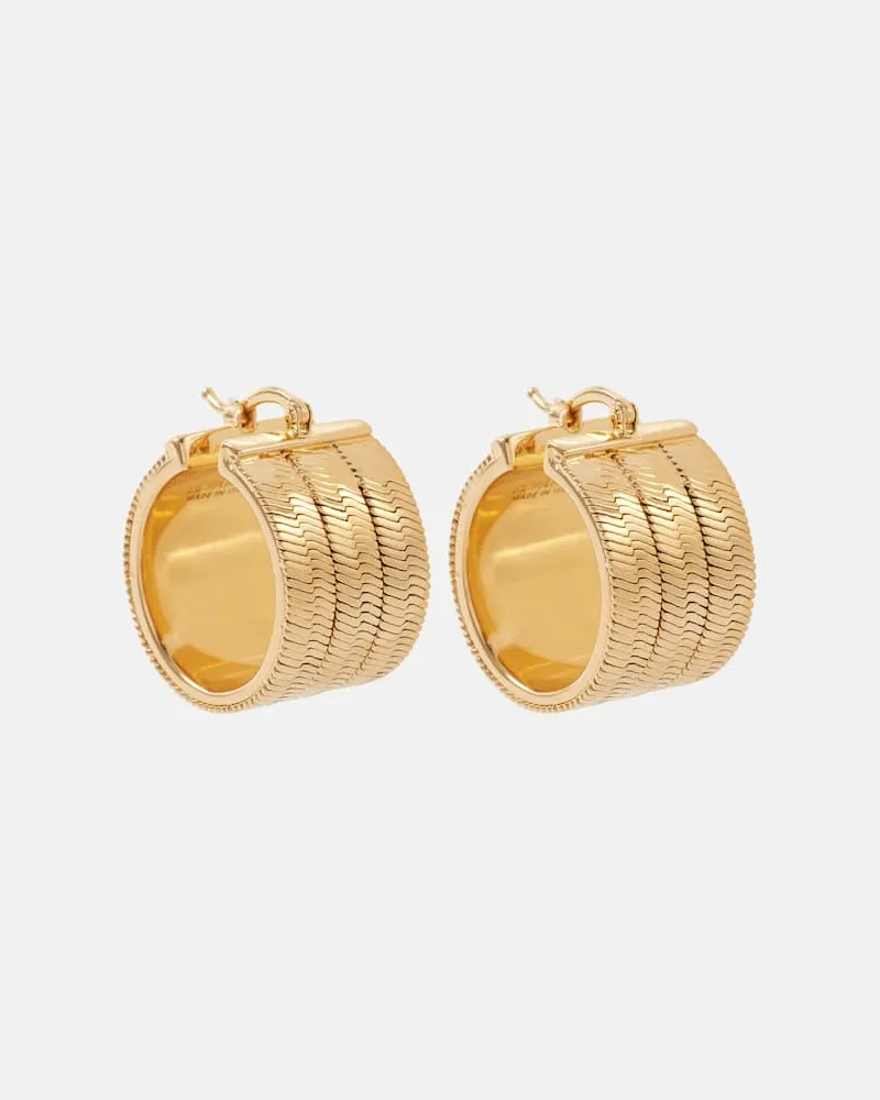 Jil Sander Ohrringe Small Gold