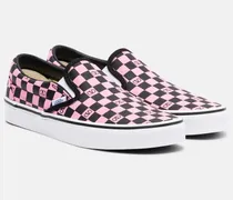X Vans Slip-Ons VLogo aus Canvas