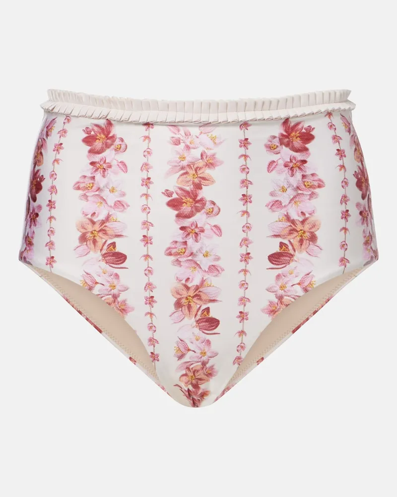 AGUA BENDITA Bikini-Höschen Nopal Weiß