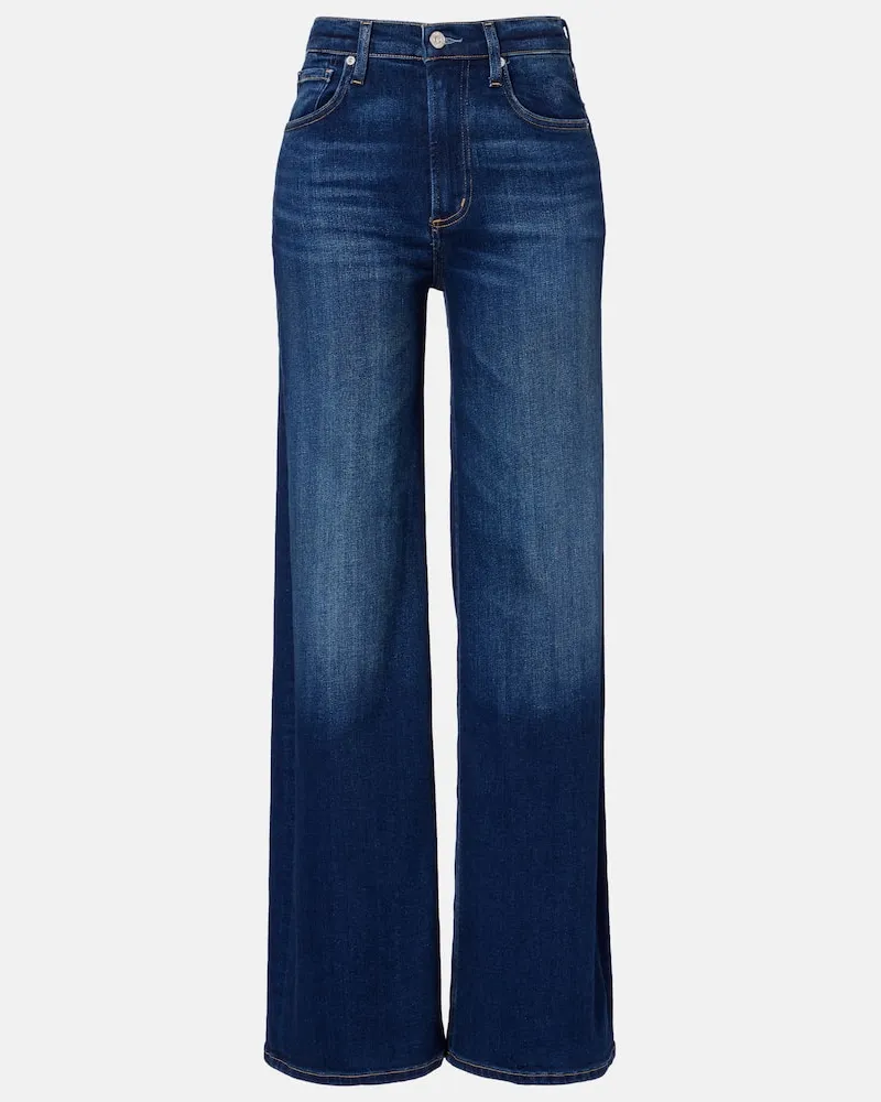 Citizens of humanity High-Rise Wide-Leg Jeans Lyra Blau