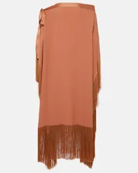 Taller Marmo Kaftan Aarons aus Cady Orange