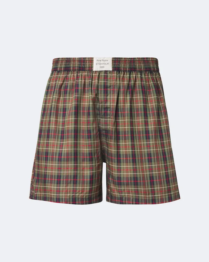 Acne Studios Shorts Grün