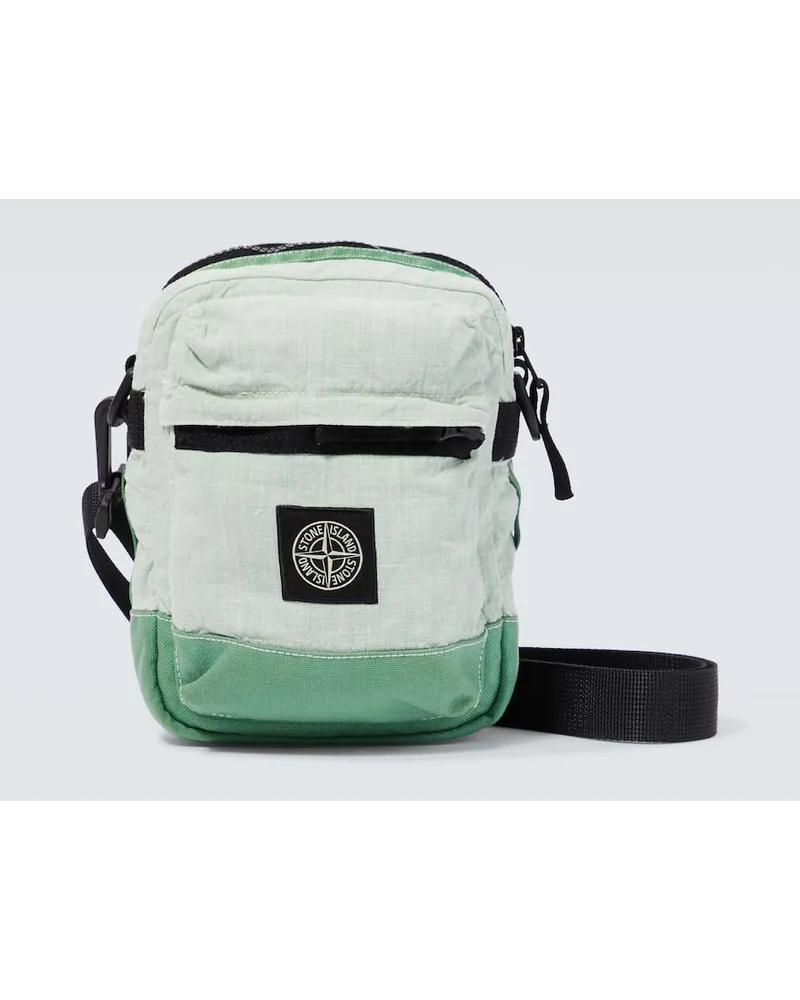 Stone Island Messenger Bag Compass Gruen