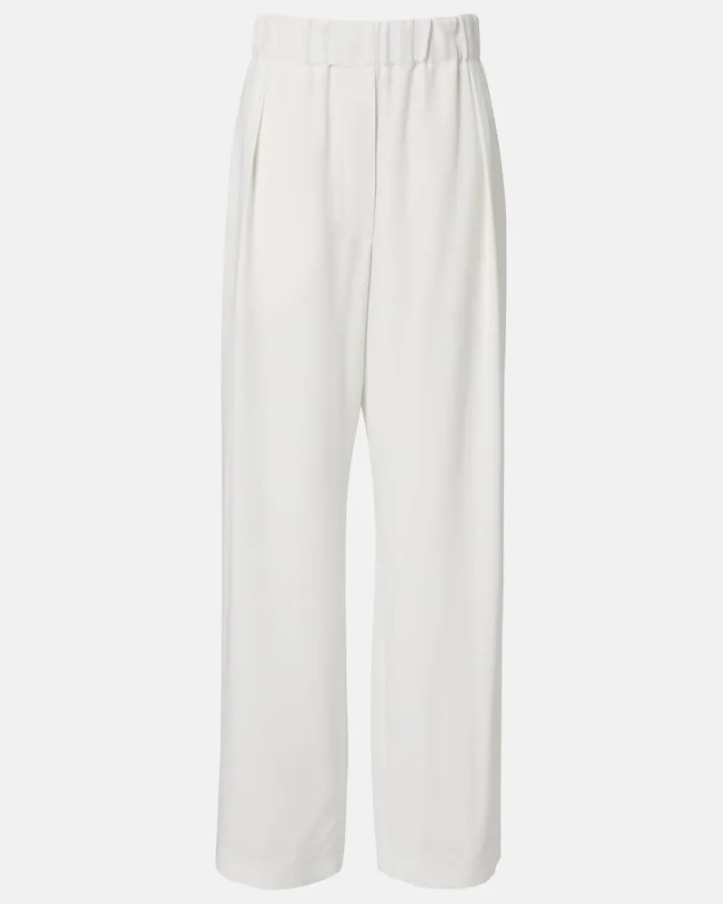 Jil Sander Wide Jeans Weiß
