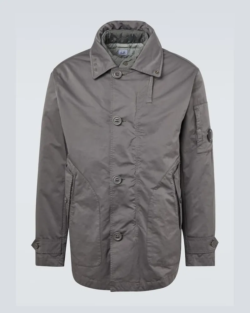 C.P. Company Daunenjacke Lens Grau