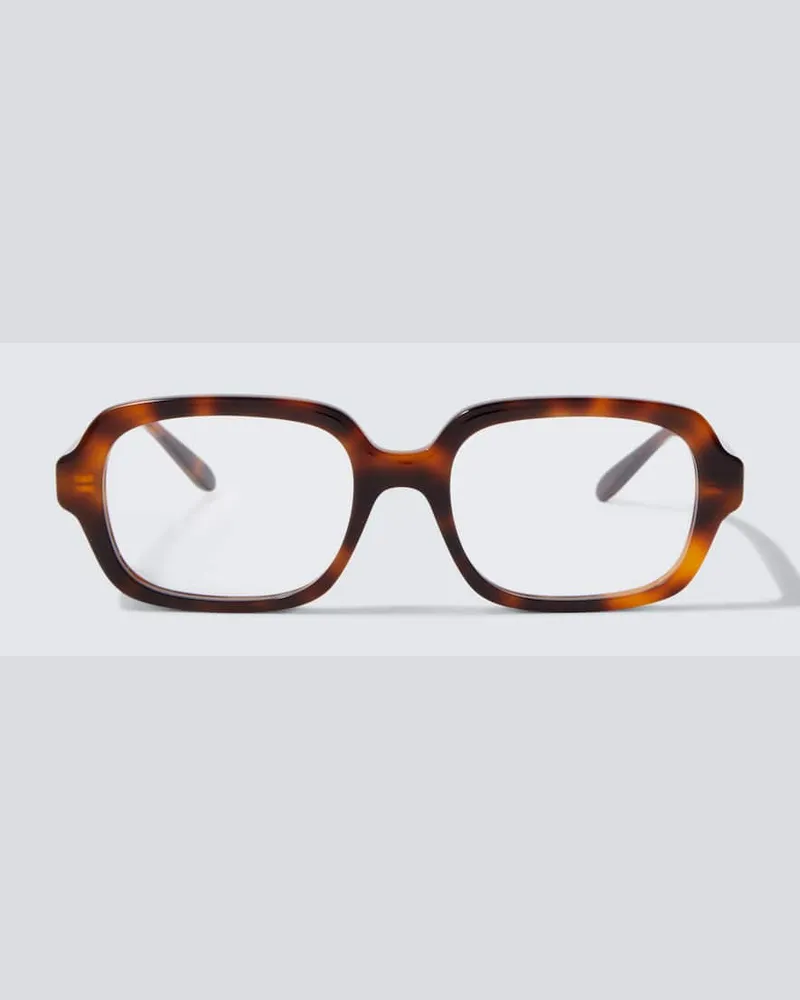 Loewe Eckige Brille Slim Braun