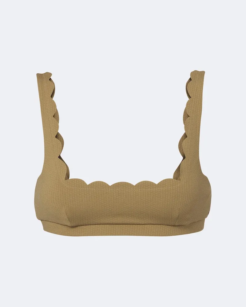 Marysia Bikini-Oberteil Mini Palm Springs Beige