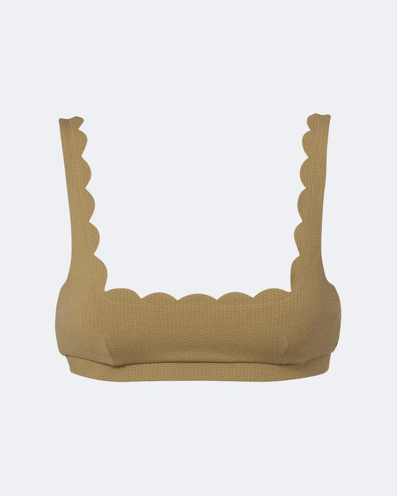 Marysia Bikini-Oberteil Mini Palm Springs Beige
