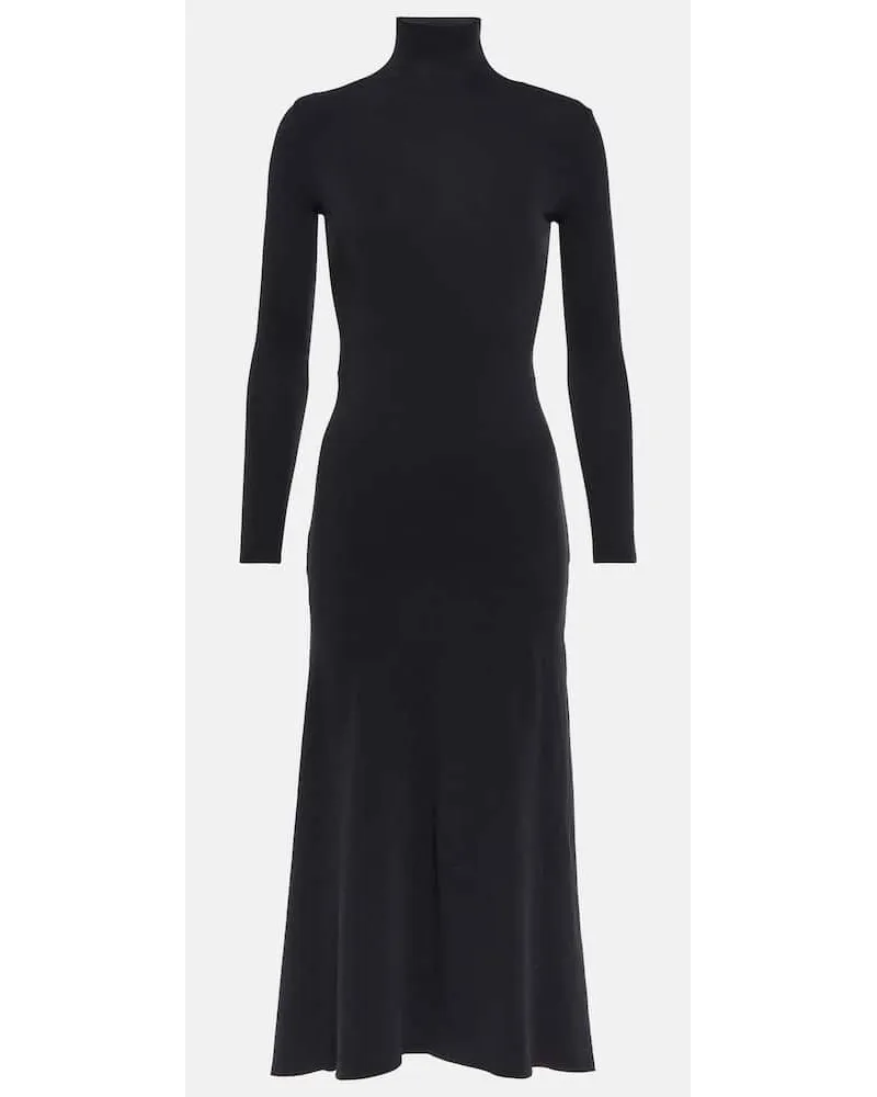 The Row Midikleid Canelle Schwarz