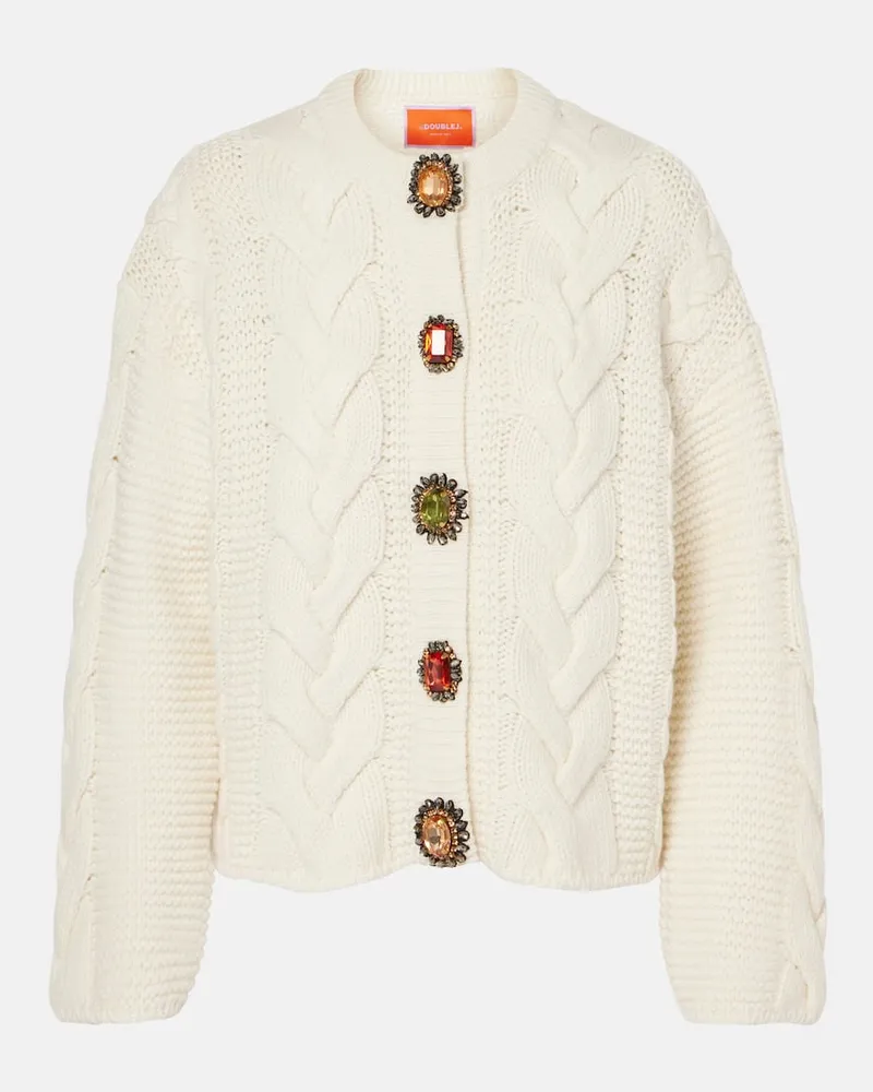 La DoubleJ Verzierter Cardigan Multicolor