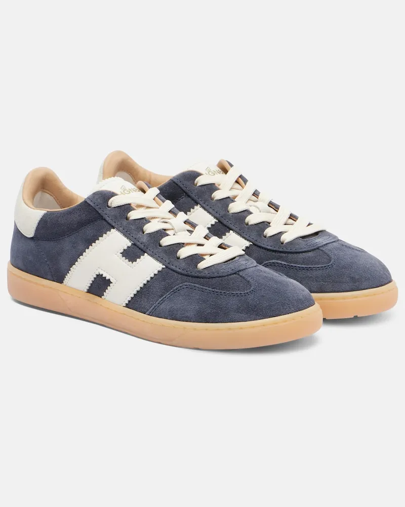 Hogan Sneakers Cool aus Veloursleder Blau