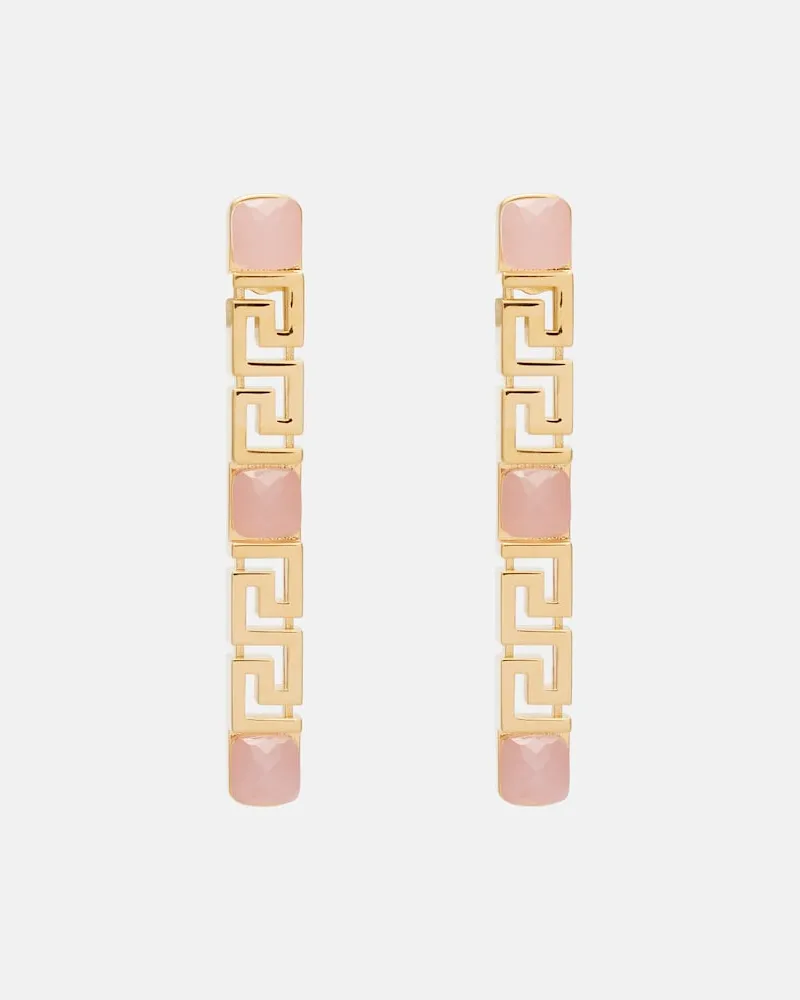 Versace Ohrringe Greca Gold