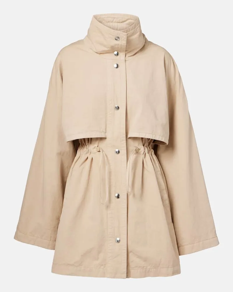 The Row Jacke Herbie aus Gabardine Beige