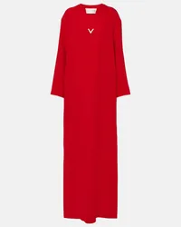 Valentino Garavani Robe VGold aus Seide Rot