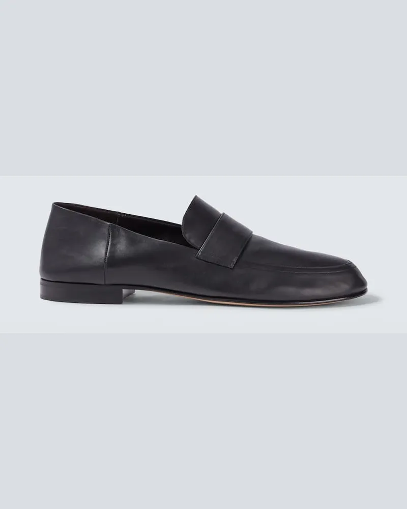 The Row Loafers aus Leder Schwarz