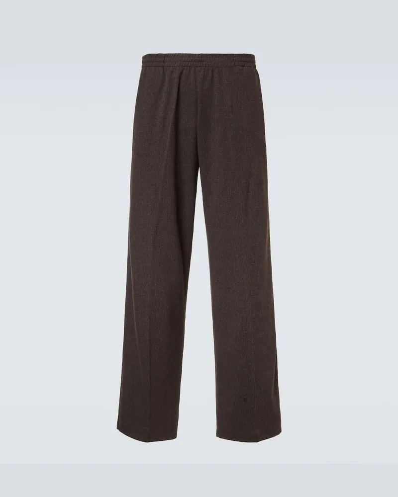 Our Legacy Jogginghose Breeze aus einem Baumwollgemisch Braun