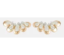Ohrringe aus 18kt Gelbgold mit Diamanten