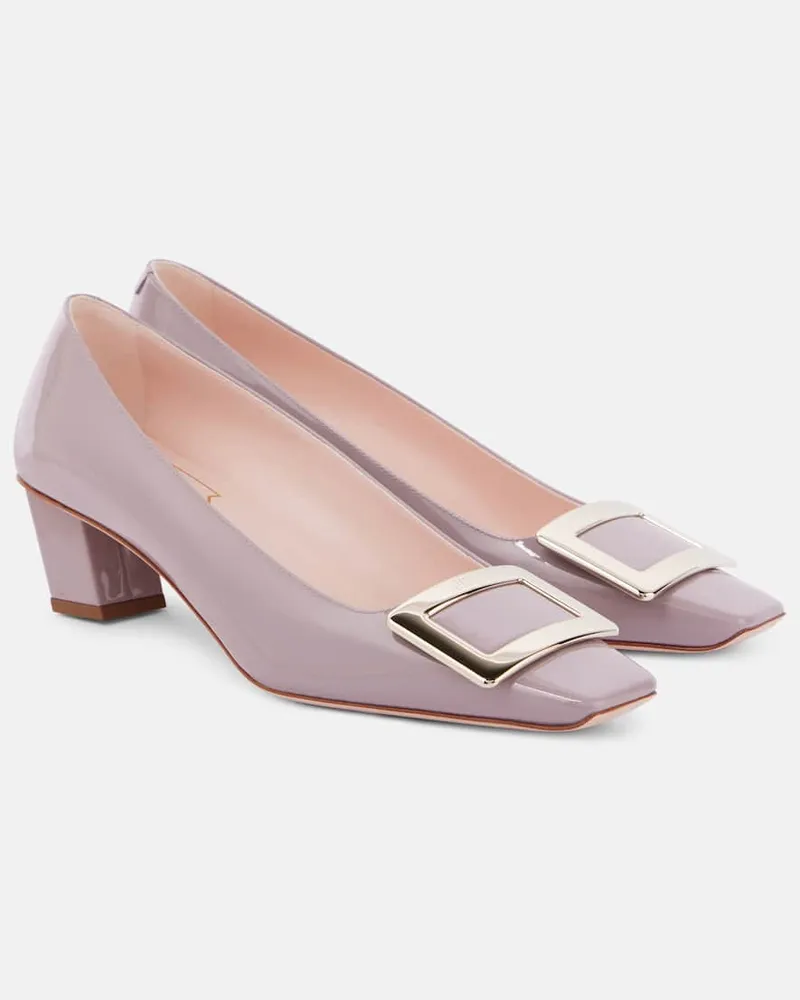 Roger Vivier Pumps Belle Vivier 45 aus Lackleder Rosa