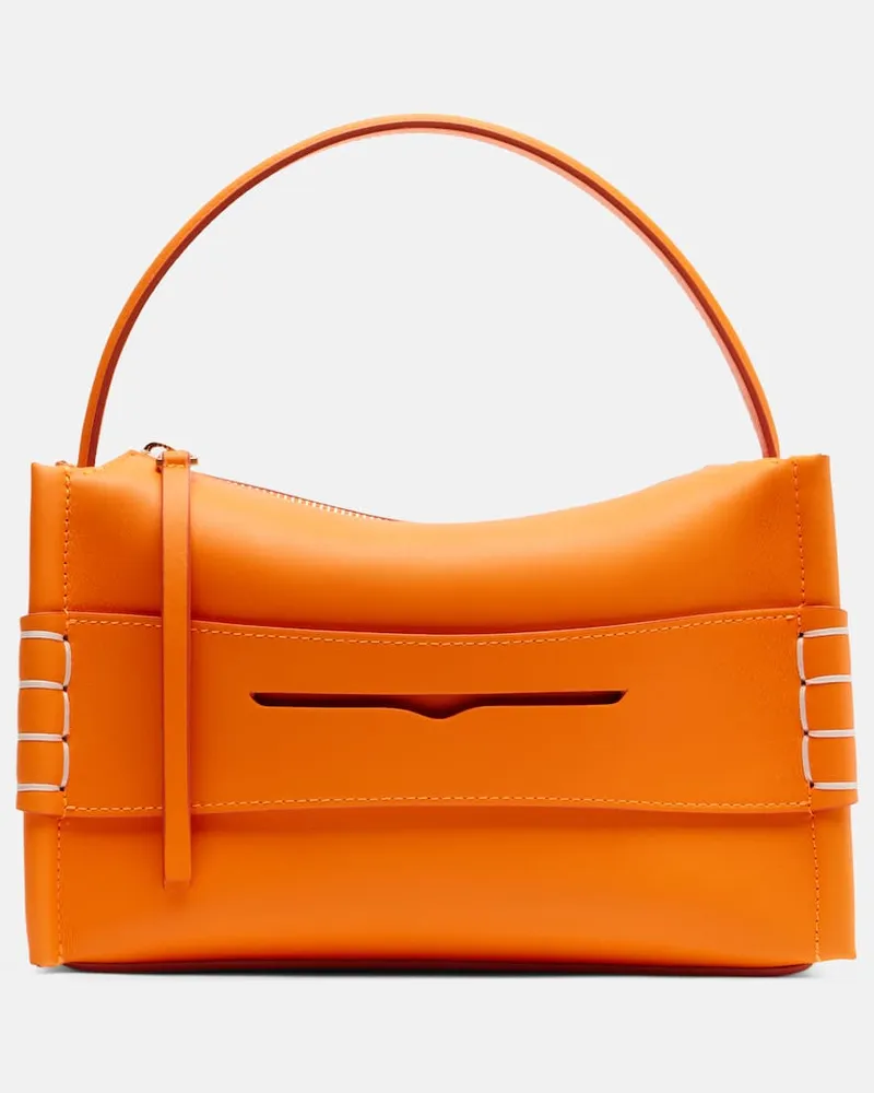J.W.Anderson Henkeltasche Loafer aus Leder Orange