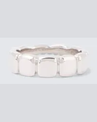 Tom Wood Ring Cushion Band aus Sterlingsilber Silber