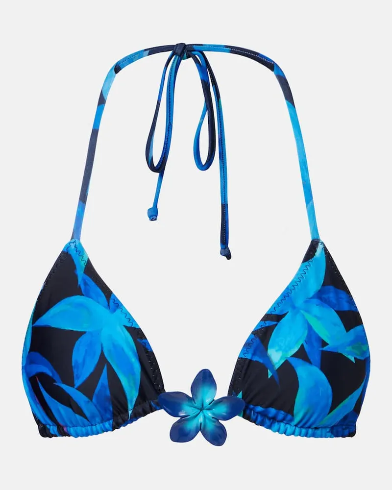 SAME Bikini-Oberteil Island Blau