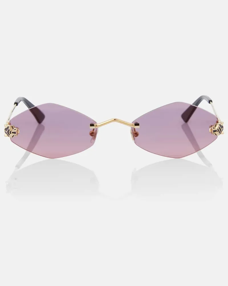 Cartier Sonnenbrille Panthère de Cartier Gold