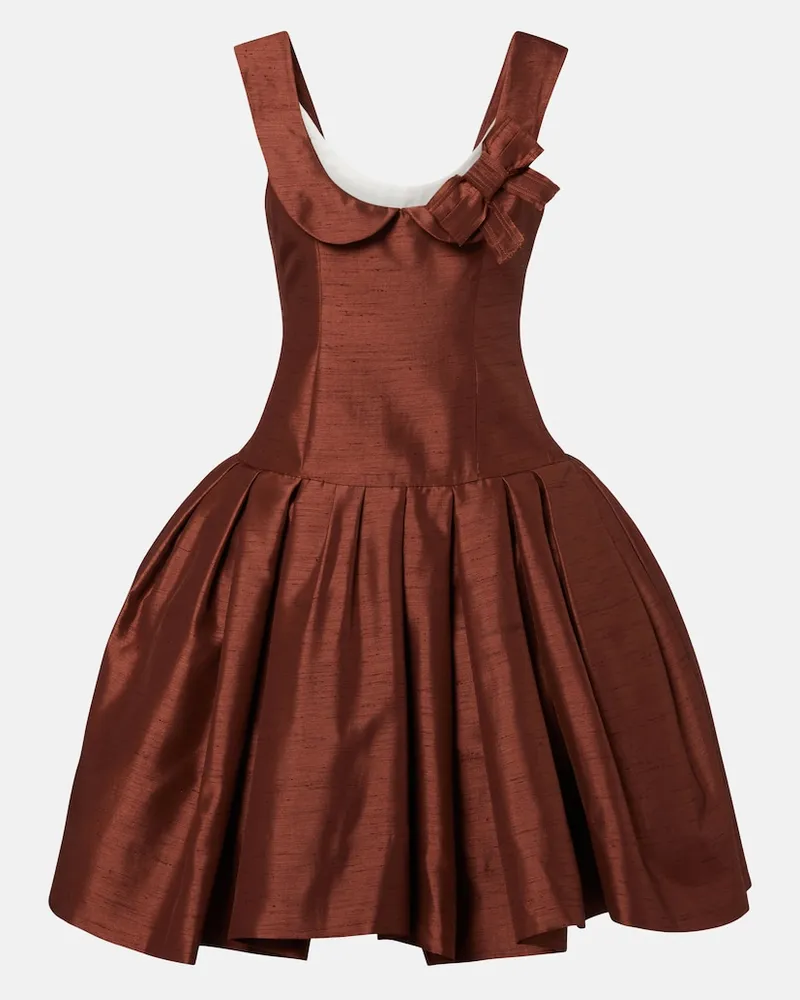 SHUSHU/TONG Minikleid Braun