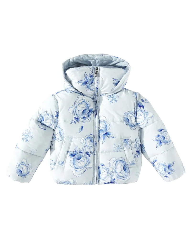 Monnalisa Wattierte Jacke Blau