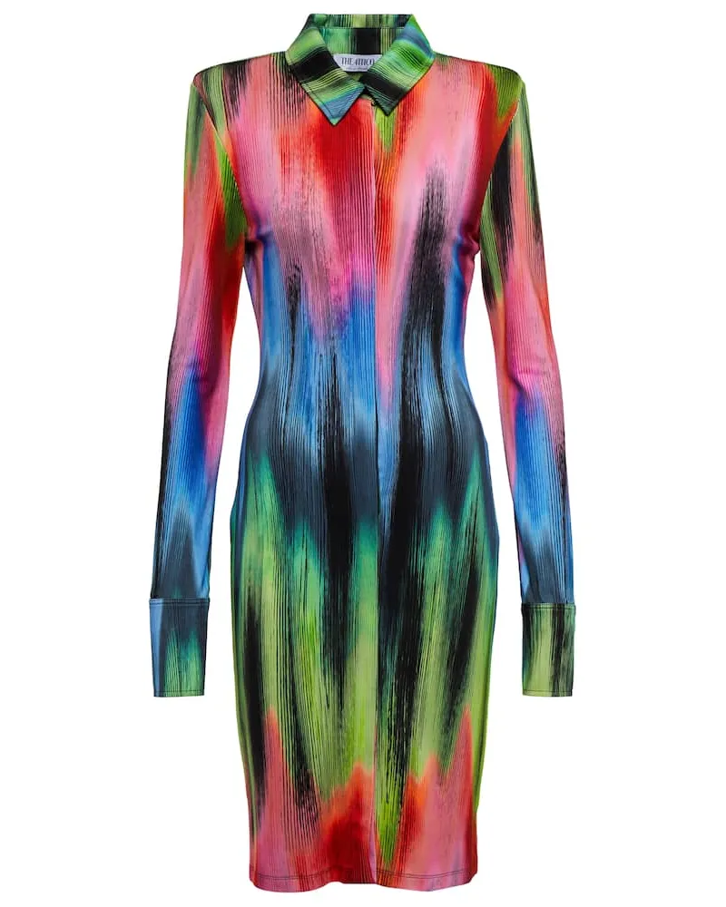 ATTICO Bedrucktes Hemdblusenkleid Elton Multicolor