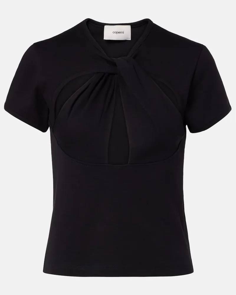 COPERNI T-Shirt aus Baumwolle Schwarz