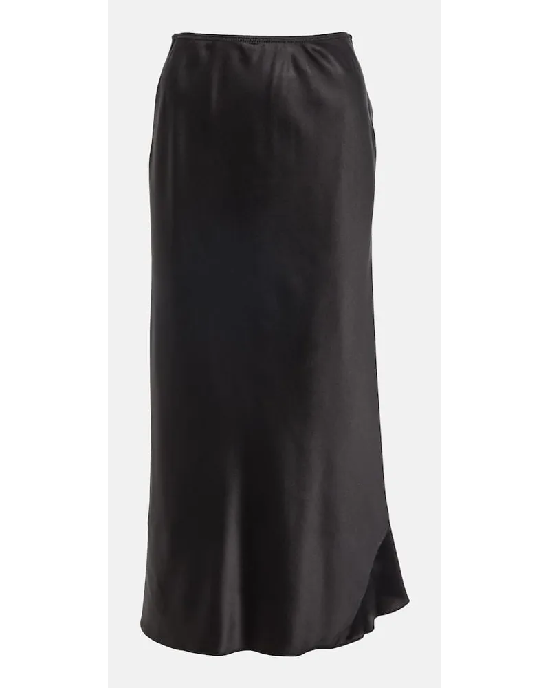 Dorothee Schumacher Midirock Sense of Shine Schwarz