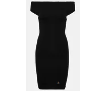 Minikleid Valentina aus Baumwolle und Kaschmir