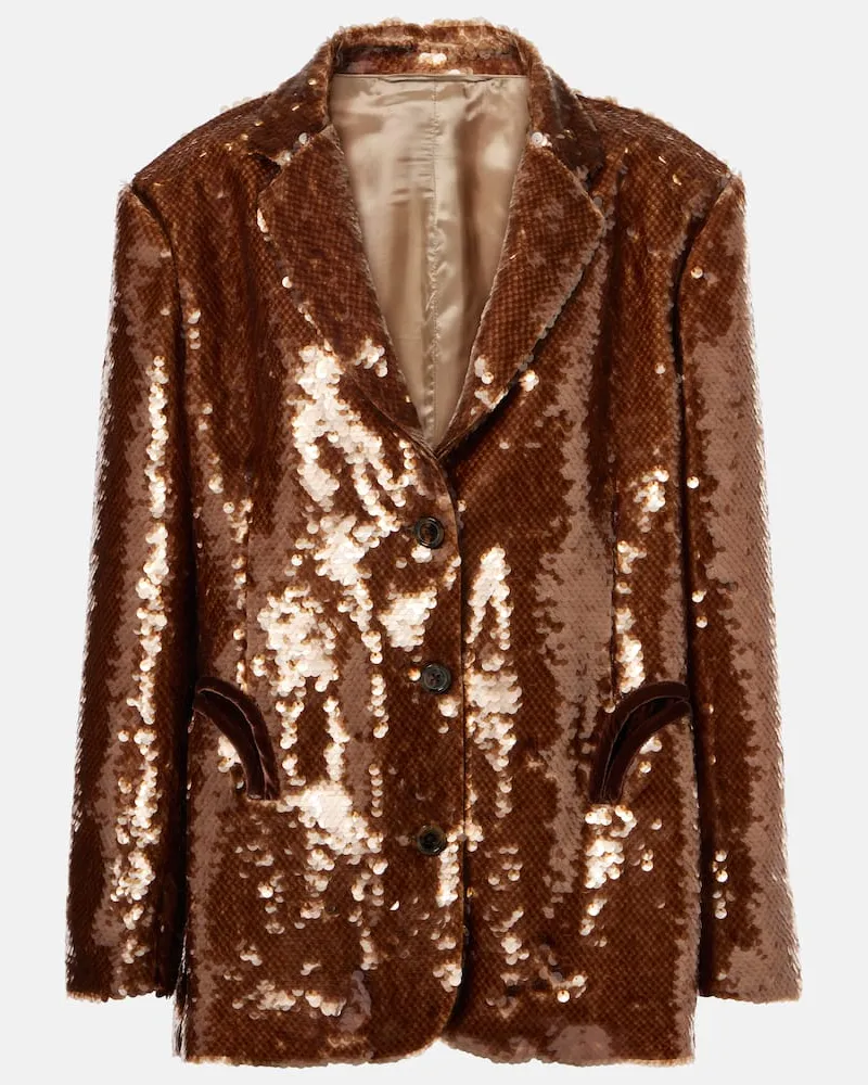 Blazé Milano Blazé Milano Blazer Tarantella Chiller mit Pailletten Metallic