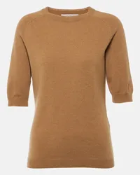 Max Mara Pullover aus Wolle und Kaschmir Braun