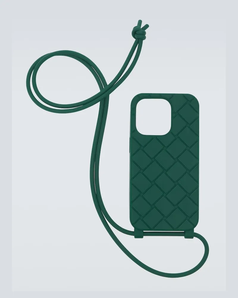 Bottega Veneta Hülle für iPhone 14 Pro Grün